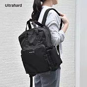 Ultrahard motto尼龍後背包 - 經典黑