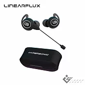 LinearFlux HyperSonic Game 真無線電競耳機 黑色