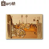 【KINOWA】原木拼貼畫DIY藝術套組 浮世繪- 日本橋淺之井(小)