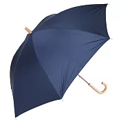 【a.s.s.a】質感素色 遮光遮熱防水晴雨直傘 ‧ 深藍