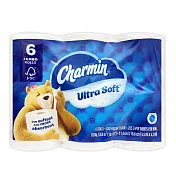 Charmin超柔軟捲筒衛生紙(205張x6捲/串)