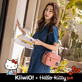 Hello Kitty x Kiiwi O! 聯名款．大容量機能斜背包 AGGIE  乾燥玫瑰粉