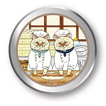【GENERAL STICKER】不可思議的貓世界 貓罐罐裝貼紙(5枚) ‧ 竹葉魚板屋