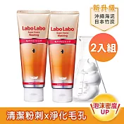 【2入組】Labo Labo 毛孔淨化沖繩海泥潔顏乳120g