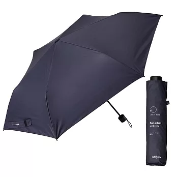 【Water Front】抗UV超防水耐風遮光折傘 ‧ 深藍