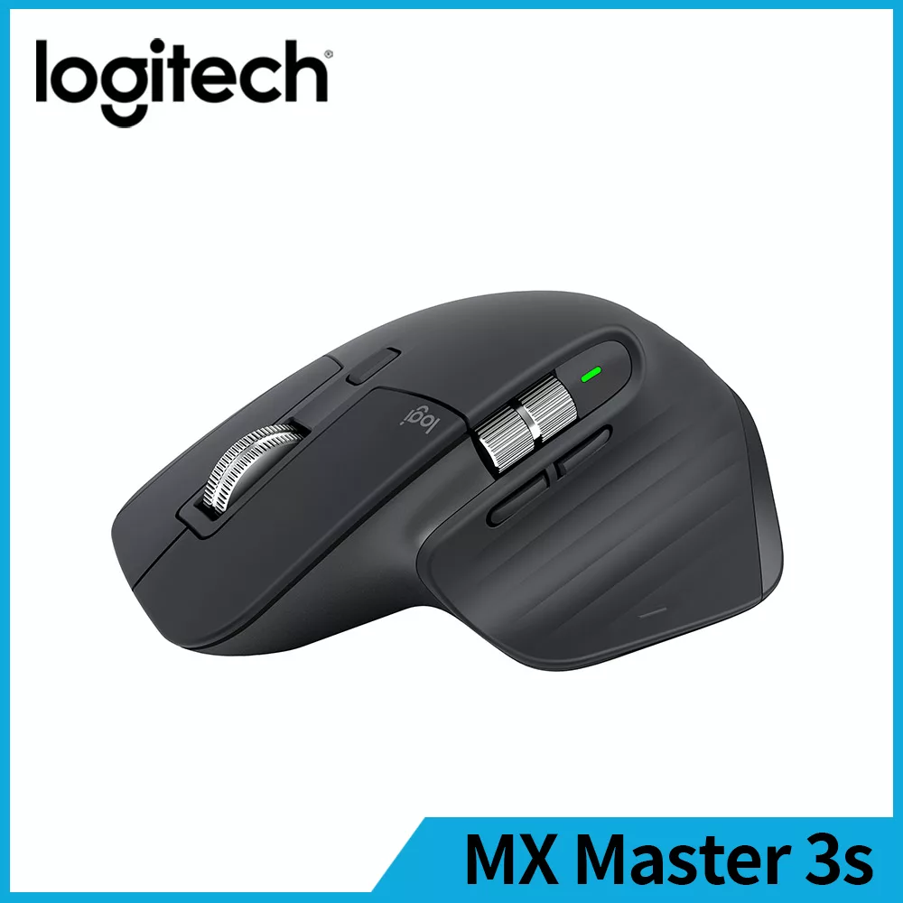 羅技 MX Master 3s 無線滑鼠 石墨灰