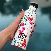 【福利品】義大利 24Bottles 輕量冷水瓶 500ml - 花瓣雨