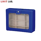 LIHIT LAB A-696 A6手提置物盒 (CUBE FIZZ) 深藍色