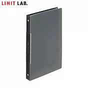 LIHIT LAB N-8501 A4 30孔15入活頁式資料本( soure )  黑色