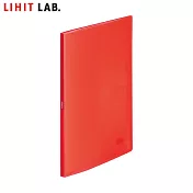 LIHIT LAB N-8101 A4 20頁 資料本(soeru)  紅色
