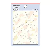 PINE BOOK natural tones 自然色調便利貼 L 圖案