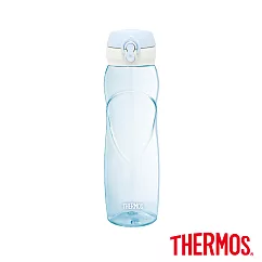【THERMOS 膳魔師】彈蓋輕水瓶0.7L 粉藍色 (TB─700─BL)
