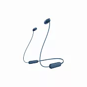 SONY 藍牙耳道式耳機 WI-C100 藍色