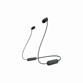SONY 藍牙耳道式耳機 WI-C100 黑色