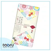 taoru【日本居家長毛巾】和的風物詩_花火金魚