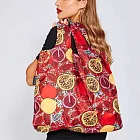 ENVIROSAX 折疊環保購物袋─非洲時尚 紅寶石