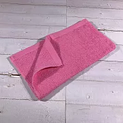 【LIFE 來福牌】溫柔素色毛巾 6入組 桃紅色