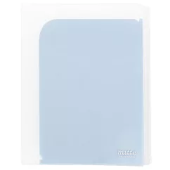 sun─star MITTE系列 果凍色6層資料冊 附夾鏈袋 藍色