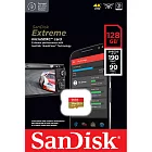 【代理商公司貨】SanDisk 128GB 190MB/s Extreme U3 microSDXC UHS-I V30 A2 記憶卡
