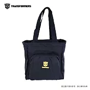【TRANSFORMERS 變形金剛】變形金剛系列 正版授權 餐袋 便當袋 手提袋 TH-01 黑色