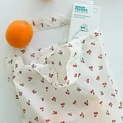 【韓國Dailylike】輕便摺疊收納環保購物袋(S) ‧ 櫻桃
