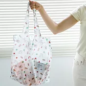 【韓國Dailylike】輕便摺疊收納環保購物袋(L) ‧ 可愛動物