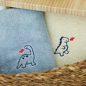【韓國Dailylike】可愛動物圖案輕量150g毛巾2入 ‧ 恐龍