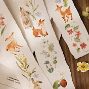 【wwiinngg】花果小鹿 和紙膠帶(特油含離型紙)
