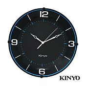 【KINYO】時尚質感掛鐘 13吋 CL-197
