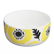 【小倉陶器】Tuuli北歐花卉陶瓷餐碗11cm ‧ 黃