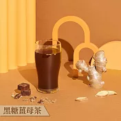 蜜思朵|黑糖薑母茶磚x1罐(17gx12入/罐)