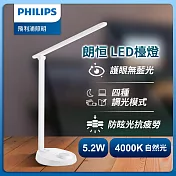 Philips 飛利浦 朗恒 66048 LED護眼檯燈-白色