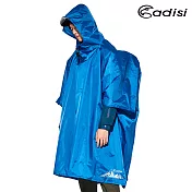 ADISI 連身套頭式雨衣AS19004【150x120CM】 藍色