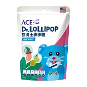 【ACE】SUPER KIDS牙博士棒棒糖(西瓜+青蘋果)-8支/袋