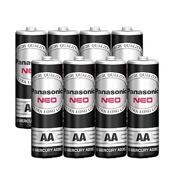 Panasonic 國際牌 NEO 黑色錳乾電池 碳鋅電池(3號8入)