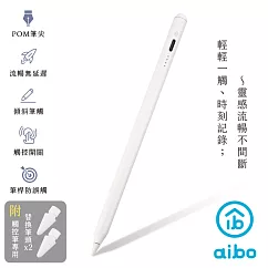 aibo AP10 防誤觸傾斜角磁吸iPad觸控筆 (附替換筆頭x2)