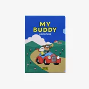 【韓國Dailylike】My buddy A4資料夾 ‧ 冒險
