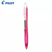 (盒裝12支送贈品0.4超細魔擦筆)PILOT REXGRIP 樂彩自動鉛筆 0.5 透明粉紅