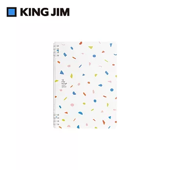 【KING JIM】TEFRENU Style活頁線圈本筆記本 B5 限量版  零件