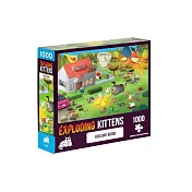 【GoKids】爆炸貓1000片拼圖: 群貓聚會 英文版 Exploding Kittens 1000 Piece Puzzle Housing Boome