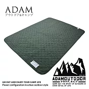 ADAMOUTDOOR雙人電熱毯(ADHB-BD01-G)軍綠色