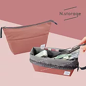 KOKUYO N.storage 新功能筆袋- 粉棕
