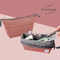 KOKUYO N.storage 新功能筆袋─ 粉棕