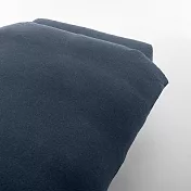 【MUJI 無印良品】棉天竺含落棉被套/SD混深藍