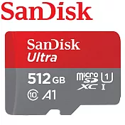代理商公司貨 SanDisk 512GB 150MB/s Ultra microSDXC U1 A1 記憶卡