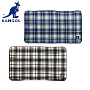 KANGOL 多功能保暖披肩 62558951 英國 袋鼠 湛藍格紋