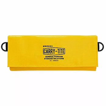【HIGHTIDE】Penco Carry Tite 可折疊不透明萬用收納袋M ‧ 黃色