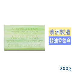 Botanical澳洲精油香皂200g/蘆薈綠茶─有效期限至2026/07/20