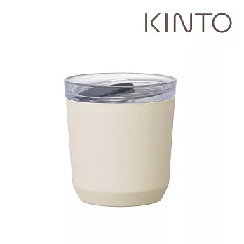KINTO / TO GO TUMBLER保溫隨行杯240ml(栓蓋版)- 白