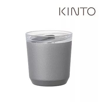 KINTO / TO GO TUMBLER保溫隨行杯240ml(栓蓋版)- 銀河灰